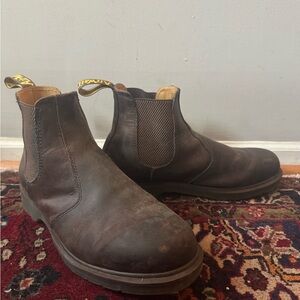 Dr. Martens Dark Brown Leather Boots